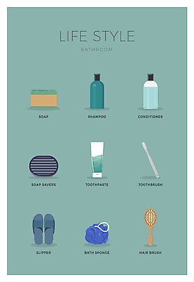 아이콘 신발 슬리퍼 사람없음 세트 머리빗 칫솔 받침대 비누 치약 샴푸 린스 비누갑 샤워볼 2D아이콘 AI파일 위생용품 미용용품 파일형식 벡터