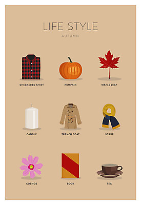 아이콘 단풍 초 호박 사람없음 책 세트 스카프 차 트렌치코트 찻잔 코스모스 체크셔츠 2D아이콘 AI파일 꽃 음료 셔츠 잎 채소 잔 목도리 코트 파일형식 벡터
