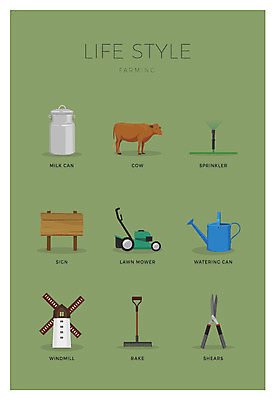 아이콘 사람없음 세트 물뿌리개 우유 풍차 표지판 소 물통 갈퀴 스프링쿨러 우유통 조경가위 잔디깎이 2D아이콘 AI파일 포유류 유제품 가위_도구 알림판 기계 파일형식 벡터