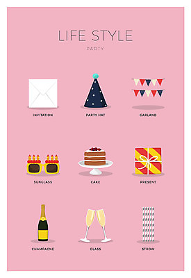 아이콘 빨대 선물 사람없음 세트 선글라스 케이크 고깔모자 샴페인 샴페인잔 초대장 가랜드 2D아이콘 AI파일 모자_잡화 안경 술잔 디저트 카드_감사 주류 파티용품 파일형식 벡터