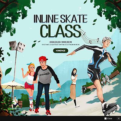 전신 PSD 나무 템플릿 공원 여자 남자 웹템플릿 팝업 이벤트팝업 웹팝업 이벤트 여러명 성인 스케이트 롤러블레이드 이미지템플릿 식물 공공시설 스포츠용품 다수 사람 취미 파일형식