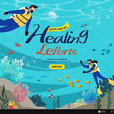 PSD 템플릿 여자 남자 바다 웹템플릿 팝업 이벤트팝업 웹팝업 어류 이벤트 성인 두명 여름 바닷속 스쿠버다이빙 해초류 이미지템플릿 계절 사람 수중 수중동물 수상스포츠 해양식물 파일형식