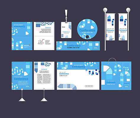 도형 템플릿 배너템플릿 이벤트 사람없음 파란색 세트 쇼핑백 현수막 전단 엽서 초대장 패키지 약도 사원증 박람회 손부채 기업홍보 소봉투 행사세트 행사템플릿 AI파일 배너 컬러 지도 가방 비즈니스 편지봉투 카드_감사 편지 홍보물 파일형식 벡터