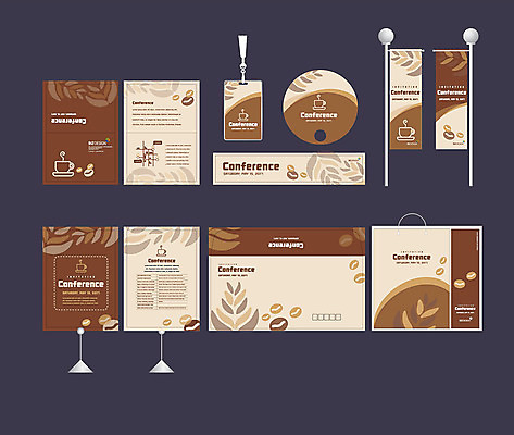 템플릿 배너템플릿 커피 이벤트 사람없음 세트 쇼핑백 갈색 원두 현수막 전단 엽서 초대장 패키지 약도 사원증 박람회 손부채 기업홍보 소봉투 행사세트 행사템플릿 AI파일 배너 음료 컬러 지도 가방 비즈니스 편지봉투 카드_감사 편지 홍보물 파일형식 벡터