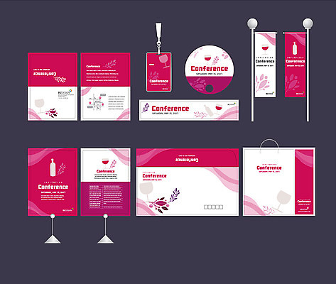 템플릿 배너템플릿 이벤트 사람없음 세트 쇼핑백 와인 현수막 자주색 전단 엽서 초대장 패키지 약도 사원증 박람회 손부채 기업홍보 소봉투 행사세트 행사템플릿 AI파일 배너 컬러 지도 가방 비즈니스 편지봉투 카드_감사 주류 편지 홍보물 파일형식 벡터