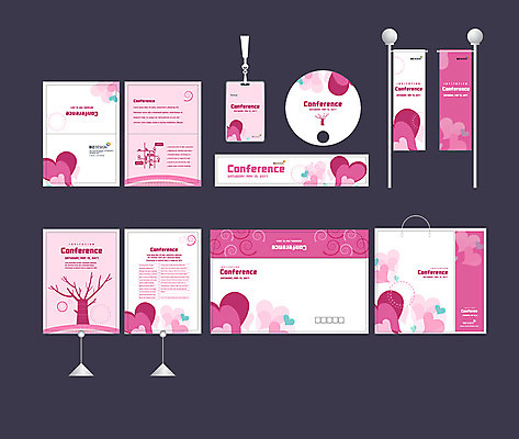 나무 템플릿 배너템플릿 분홍색 이벤트 사람없음 세트 쇼핑백 현수막 하트 전단 엽서 초대장 패키지 약도 사원증 박람회 손부채 기업홍보 소봉투 행사세트 행사템플릿 AI파일 모양 식물 배너 컬러 지도 가방 비즈니스 편지봉투 카드_감사 편지 홍보물 파일형식 벡터