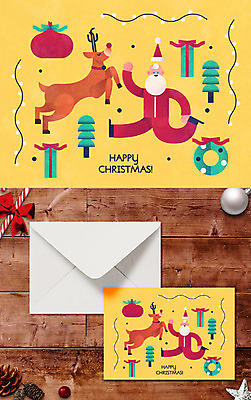 전신 나무 기념일 남자 크리스마스장식 크리스마스 일러스트 편지봉투 크리스마스카드 성인 두명 선물상자 산타클로스 루돌프 나무바닥 엽서 솔방울 목업 국내일러스트 AI파일 식물 사슴 봉투 카드_감사 바닥 선물 사람 이벤트 상자 편지 파일형식 벡터