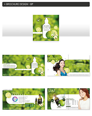 템플릿 여자 ZIP 팜플렛 20대 성인 두명 초록색 뷰티 화장품 한국인 라임 헤어용품 성인여자만 인디자인 INDD 이미지템플릿 컬러 과일 사람 동양인 청년 미용용품 여자만 성인만 파일형식