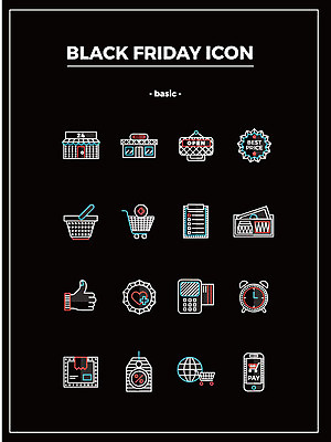 아이콘 사람없음 세일 상점 지갑 상품 장바구니 택배 주문 택배상자 목록 카드결제 특가판매 해외배송 핀테크 블랙프라이데이 2D아이콘 AI파일 데이이벤트 모바일 금융 쇼핑 상자 바구니 운송업 배송 결제 파일형식 벡터