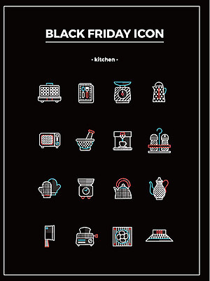 아이콘 주전자 저울 사람없음 세일 칼 전자레인지 절구 와플 주방장갑 환풍기 렌지후드 와플메이커 요리책 전기포트 정수기 조미료통 주방저울 토스트기 블랙프라이데이 2D아이콘 AI파일 장갑 데이이벤트 주방용품 디저트 통 책 장비 가전제품 도구 레인지 파일형식 벡터