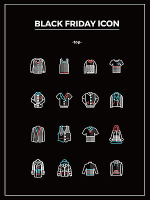 아이콘 셔츠 상의 사람없음 민소매 세일 재킷 코트 반팔티셔츠 조끼 트렌치코트 터틀넥 니트 야구점퍼 후드티셔츠 패딩 롱가디건 블랙프라이데이 2D아이콘 AI파일 옷 티셔츠 데이이벤트 점퍼 외투 스웨터 카디건 파일형식 벡터