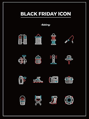 아이콘 모자 의자 등대 부츠 장화 사람없음 세일 손전등 조끼 그물 보트 낚싯대 냄비 양동이 아이스박스 블랙프라이데이 구명부환 2D아이콘 AI파일 잡화 가구 신발 배_교통 데이이벤트 조명 외투 낚시용품 솥 안전장비 튜브 파일형식 벡터