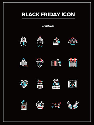 아이콘 모자 안경 크리스마스 눈사람 선물 사람없음 선물상자 쇼핑백 산타클로스 세일 루돌프 썰매 손수건 스노글로브 블랙프라이데이 2D아이콘 AI파일 잡화 기념일 가방 데이이벤트 사슴 장식 상자 파일형식 벡터