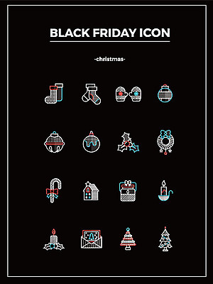 아이콘 장갑 촛불 지팡이 양말 크리스마스카드 주택 사람없음 장식 크리스마스트리 세일 블랙프라이데이 2D아이콘 AI파일 잡화 크리스마스 초 데이이벤트 카드_감사 건물 파일형식 벡터