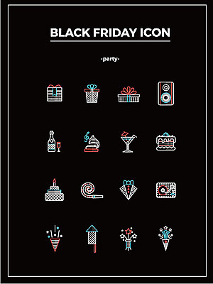 아이콘 폭죽 선물 정장 턱시도 사람없음 파티 세일 케이크 와인 스피커 레코드 칵테일 축음기 턴테이블 코끼리피리 블랙프라이데이 2D아이콘 AI파일 옷 음향기기 데이이벤트 디저트 주류 이벤트 골동품 음반 이벤트용품 파일형식 벡터