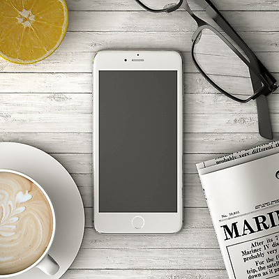 포토 JPG 해외이미지 안경 사람없음 내부 컵 독서 3D 신문 에스프레소 목업 해외202004 해외포토 식기 잡화 커피 간행물 뉴스 디지털합성 파일형식 이미지허브