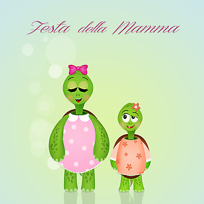 포토 JPG 해외이미지 일러스트 가족 엄마 이벤트 사람없음 초록색 농장 껍질 축하 거북이 만화 엽서 해외202004 해외포토 컬러 컨셉 농업 관계 파충류 편지 파일형식 이미지허브