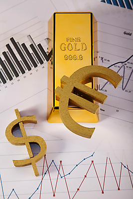 포토 JPG 해외이미지 그래프 실내 사람없음 금융 달러 유로 황금 보고서 금괴 해외202004 해외포토 돈 내부 경제 파일형식 이미지허브