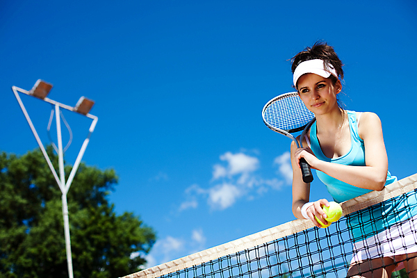 포토 JPG 해외이미지 주간 서양인 우먼라이프 여자 하늘 한명 들기 상반신 성인 야외 앞모습 테니스 테니스라켓 네트 즐거움 테니스복 성인여자한명만 해외202004 해외포토 자연요소 외국인 1 라이프스타일 감정 스포츠 뷰포인트 모션 사람 운동복 구기 라켓 여자한명만 성인여자만 파일형식 이미지허브
