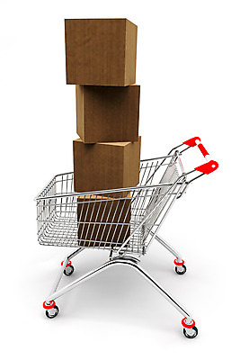 포토 JPG 해외이미지 사람없음 쇼핑 상자 3D 상점 카트 상품 슈퍼마켓 고립 해외202004 해외포토 디지털합성 파일형식 이미지허브