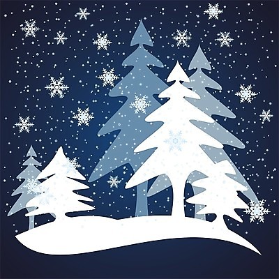 포토 JPG 해외이미지 백그라운드 크리스마스 겨울 사람없음 파란색 흰색 소나무 눈송이 숲 해외202004 해외포토 나무 계절 기념일 컬러 눈_날씨 파일형식 이미지허브