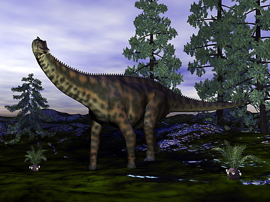 JPG 해외이미지 나무 한마리 사람없음 그래픽 초록색 물 3D 아기 공룡 니제르 해외202004 해외포토 포토 자연요소 식물 1 컬러 파충류 사람 디지털합성 파일형식 이미지허브