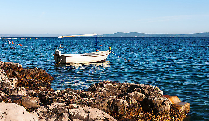포토 JPG 해외이미지 바다 섬 사람없음 만 보트 지중해 암초 크로아티아 해외202004 해외포토 유럽 배_교통 파일형식 이미지허브