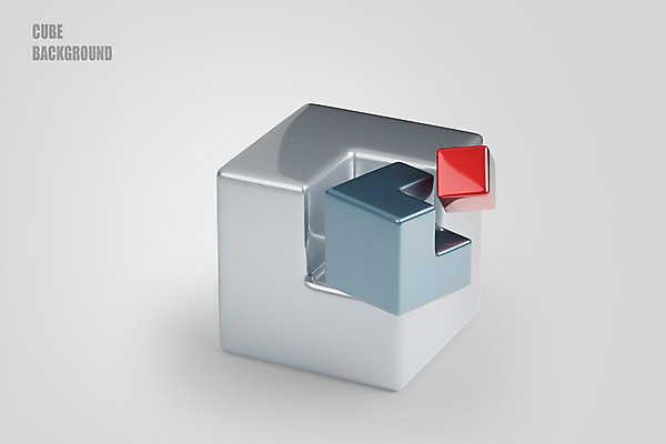 도형 PSD 편집이미지 백그라운드 사람없음 3D소스 3D 사각형 큐브 입체 디지털합성 정사각형 입체도형 편집3D 파일형식