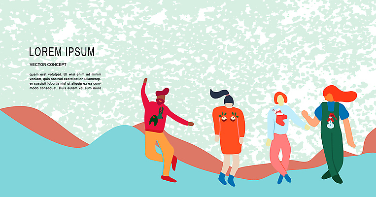 포토 JPG 해외이미지 템플릿 디자인 겨울 패턴 일러스트 사람없음 장식 파티 유행 축하 신용카드 스웨터 직원 니트 초대 해외202004 해외포토 계절 컨셉 상의 무늬 이벤트 금융 파일형식 이미지허브