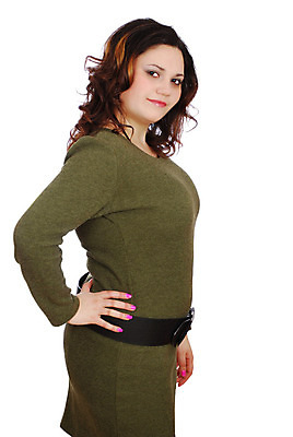 포토 JPG 해외이미지 백인 모델 1 응시 여자 포즈 갈색머리 한명 사람 성인 흰색 비만 해외202004 해외포토 서양인 헤어스타일 시선 컬러 몸매 파일형식 이미지허브