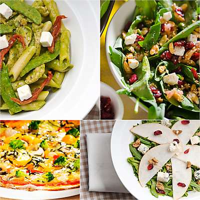 포토 JPG 해외이미지 그릇 접시 피자 파스타 실내 사람없음 세트 하이앵글 바질 펜네 해외202004 해외포토 식기 뷰포인트 패스트푸드 서양음식 내부 파일형식 이미지허브