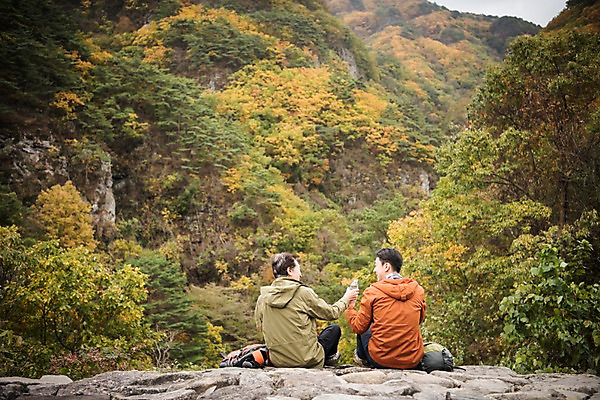 포토 JPG 주간 나무 노년 남자 아들 여행 단풍 가족 산 앉기 상반신 성인 야외 두명 뒷모습 30대 계단 다정 등산 한국인 가을 아빠 60대 물병 등산복 산행 안동 부자지간 성인남자만 청량산 국내포토 자연요소 식물 옷 계절 뷰포인트 컨셉 잎 관계 모션 사람 동양인 장년 트래킹 경상북도 물통 남자만 성인만 파일형식