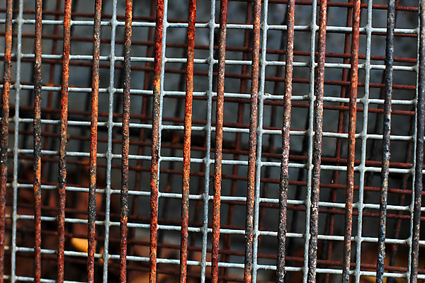 포토 JPG 해외이미지 산업 백그라운드 사람없음 건물 파란색 갈색 페인트 철 묘사 부식 질감 철사 창살 망사 철강 해외202004 해외포토 건축물 컬러 직물 파일형식 이미지허브