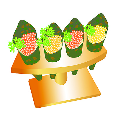 EPS 음식 외국문화 일본문화 일러스트 사람없음 초밥 김초밥 알초밥 마끼 일본음식 국내일러스트 동양문화 문화 파일형식 벡터