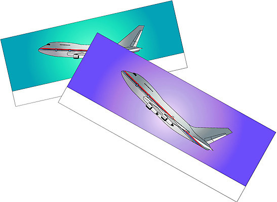 EPS 클립아트 산업 일러스트 항공교통 비행기 사람없음 운송업 티켓 항공권 기념사진 두장 국내일러스트 교통수단 2 대중교통 파일형식 벡터