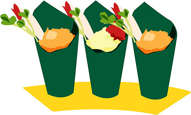 EPS 음식 외국문화 일본문화 일러스트 사람없음 초밥 김초밥 마끼 일본음식 국내일러스트 동양문화 문화 파일형식 벡터