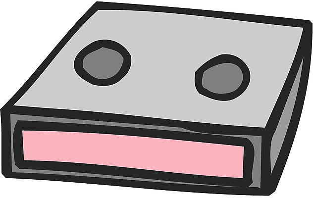 EPS 클립아트 일러스트 사람없음 카세트테이프 오브젝트 테이프 비디오테이프 국내일러스트 문구용품 파일형식 벡터