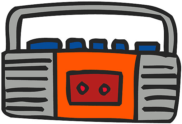 EPS 클립아트 음향기기 일러스트 사람없음 가전제품 카세트테이프 오브젝트 라디오 카세트라디오 카세트플레이어 국내일러스트 전자제품 플레이어 파일형식 벡터