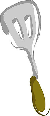 EPS 클립아트 생활용품 일러스트 주방용품 사람없음 오브젝트 뒤집개 뒤지개 국내일러스트 파일형식 벡터