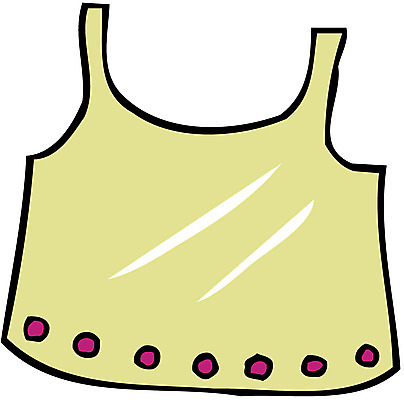 EPS 클립아트 옷 상의 일러스트 사람없음 민소매 앞치마 오브젝트 여성용 슬리브리스 국내일러스트 파일형식 벡터