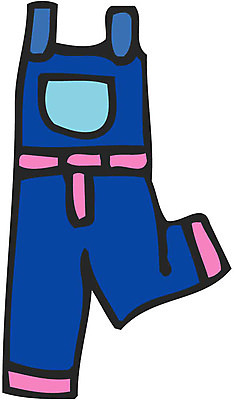 EPS 클립아트 옷 일러스트 바지 사람없음 멜빵바지 오브젝트 오버롤 오버롤즈 국내일러스트 하의 멜빵 파일형식 벡터