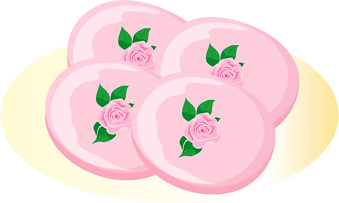 EPS 한국문화 한국전통 한식 음식 일러스트 떡 사람없음 전통음식 전 화전 제철음식 국내일러스트 동양문화 전통 한국 제철 파일형식 벡터