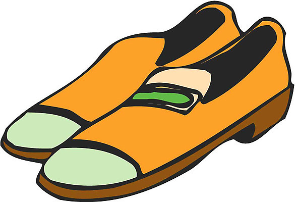 EPS 클립아트 잡화 구두 신발 일러스트 사람없음 여성화 오브젝트 단화 로퍼 국내일러스트 파일형식 벡터