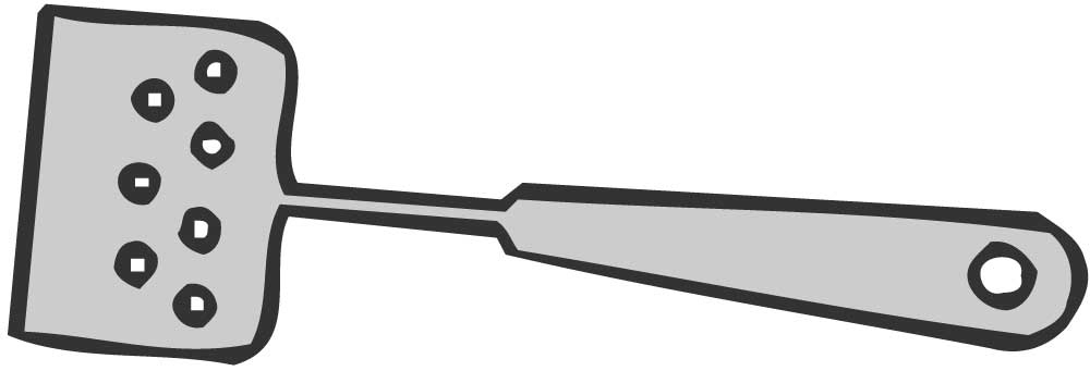 EPS 클립아트 생활용품 일러스트 주방용품 사람없음 오브젝트 뒤집개 뒤지개 국내일러스트 파일형식 벡터