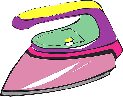 EPS 클립아트 일러스트 사람없음 전자제품 가전제품 오브젝트 생활가전 다리미 전기다리미 국내일러스트 파일형식 벡터