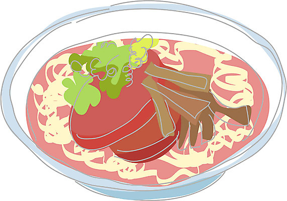 EPS 음식 외국문화 일본문화 일러스트 사람없음 라멘 라면 면류 면 생라면 일본음식 국내일러스트 동양문화 문화 파일형식 벡터