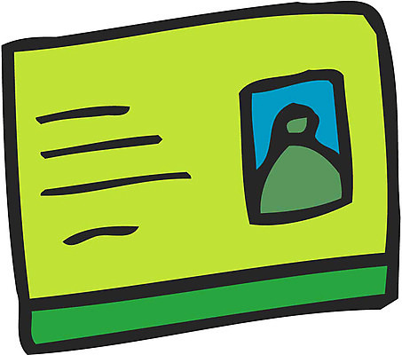 EPS 일러스트 사람없음 오브젝트 신분증 주민등록증 증명서 출입증 학생증 국내일러스트 카드 파일형식 벡터