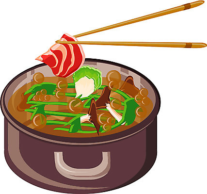 EPS 음식 외국문화 일본문화 일러스트 사람없음 샤브샤브 냄비요리 일본음식 국내일러스트 동양문화 문화 파일형식 벡터