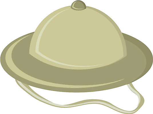 EPS 모자 잡화 일러스트 사람없음 정글모자 파나마모자 국내일러스트 모자_잡화 파일형식 벡터