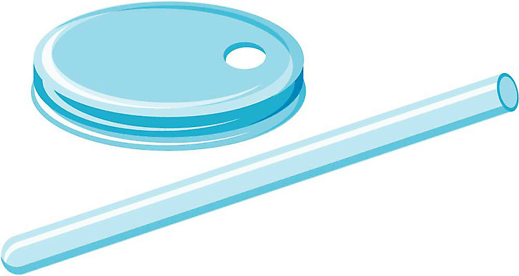 EPS 생활용품 일러스트 빨대 사람없음 오브젝트 컵뚜껑 국내일러스트 뚜껑 파일형식 벡터